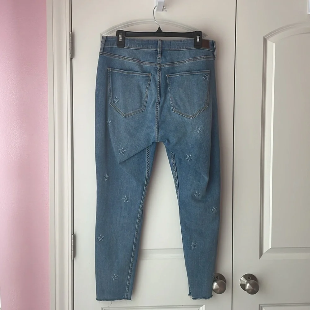 Hollister Curvy High Rise Crop Super Skinny Size 15L - Picture 2 of 11